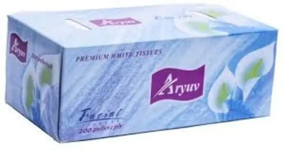 Aryuv Premium Facial Tissue 200 Sheets